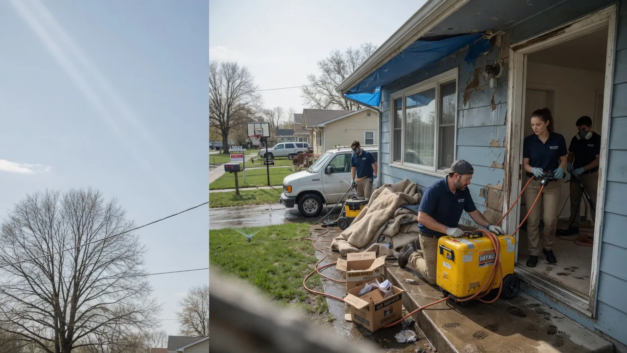 Basement Flood Cleanup in New Manchester, WV near me